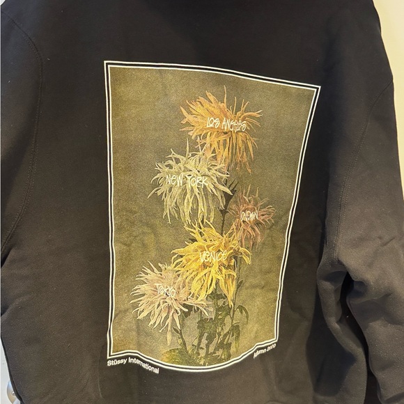 Neverworn Stussy Autumn 2020 Dahlia hoodie in Large - Picture 3 of 4